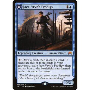 Magic Origins - 60 - Jace, Vryn's Prodigy // Jace, Telepath Unbound - Mythic - C - Foil