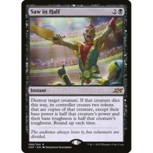 Unfinity - 88 - Saw in Half - Rare - B - Non-foil