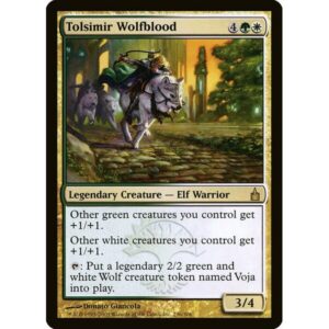 Ravnica: City of Guilds - 236 - Tolsimir Wolfblood - Rare - WG - Non-foil (Front)