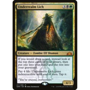 Guilds of Ravnica - 211 - Underrealm Lich - Mythic - BG - Foil
