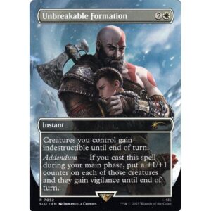 Secret Lair Drop - 7052 - Unbreakable Formation - Rare - W - Non-foil (Front)