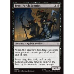 The Hobbit - 67 - Front Porch Sentries - Common - B - Non-foil (Front)