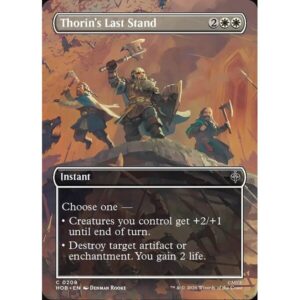The Hobbit - 209 - Thorin's Last Stand - Common - W - Non-foil (Front)