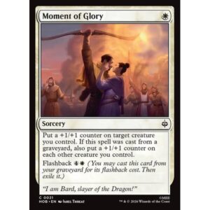 The Hobbit - 21 - Moment of Glory - Common - W - Non-foil (Front)