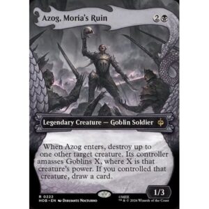 The Hobbit - 222 - Azog, Moria's Ruin - Rare - B - Non-foil (Front)