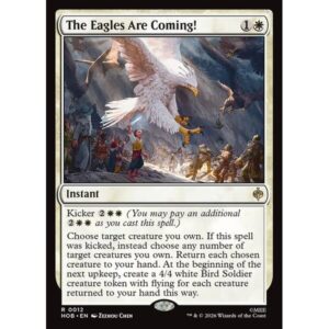 The Hobbit - 12 - The Eagles Are Coming! - Rare - W - Non-foil (Front)