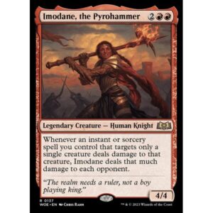Wilds of Eldraine - 137 - Imodane, the Pyrohammer - Rare - R - Foil