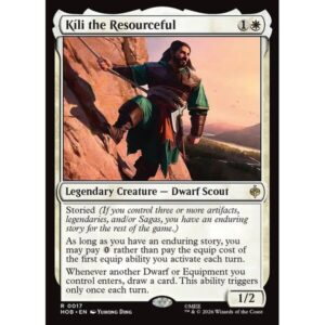 The Hobbit - 17 - Kíli the Resourceful - Rare - W - Non-foil (Front)