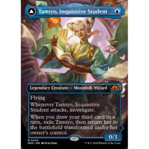 Modern Horizons 3 - 443 - Tamiyo, Inquisitive Student // Tamiyo, Seasoned Scholar - Mythic - C - Non-foil
