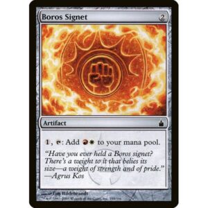 Ravnica: City of Guilds - 255 - Boros Signet - Common - C - Non-foil (Front)