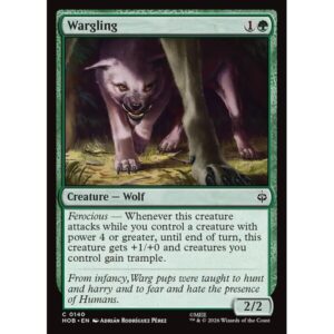 The Hobbit - 140 - Wargling - Common - G - Non-foil (Front)