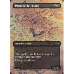 The Hobbit - 206 - Dreaded Bat-Cloud - Uncommon - B - Non-foil (Front)