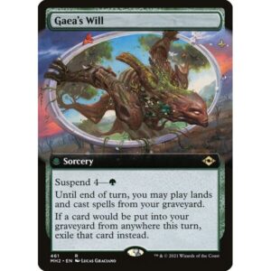 Modern Horizons 2 - 461 - Gaea's Will - Rare - G - Foil