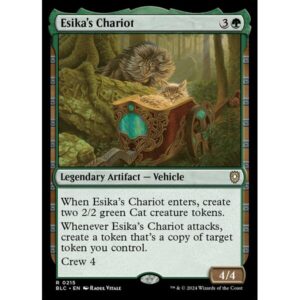 Bloomburrow Commander - 215 - Esika's Chariot - Rare - G - Non-foil