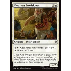 The Hobbit - 9 - Dwarven Provisioner - Common - W - Non-foil (Front)