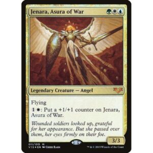 From the Vault: Angels - 11 - Jenara, Asura of War - Mythic - Multi - Foil (Front)