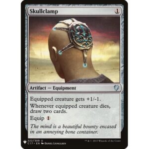 The List - C17-222 - Skullclamp - Uncommon - C - Non-foil