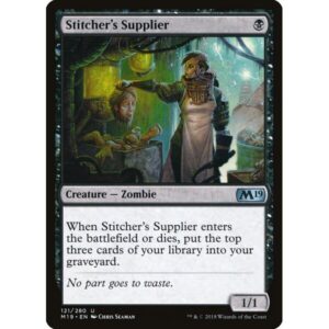 Core Set 2019 - 121 - Stitcher's Supplier - Uncommon - B - Foil
