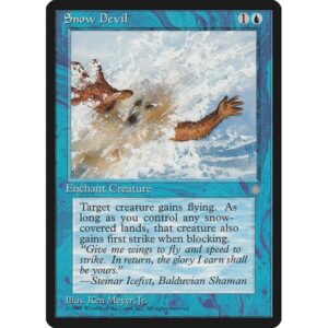 Ice Age - 100 - Snow Devil - Common - U - Non-foil (Front)