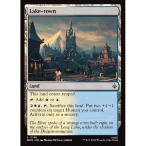 The Hobbit - 186 - Lake-town - Common - C - Non-foil (Front)
