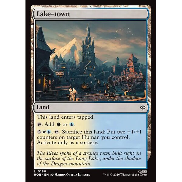 The Hobbit - 186 - Lake-town - Common - C - Non-foil (Front)