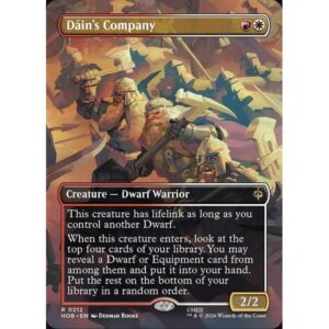 The Hobbit - 212 - Dáin's Company - Rare - WR - Non-foil (Front)