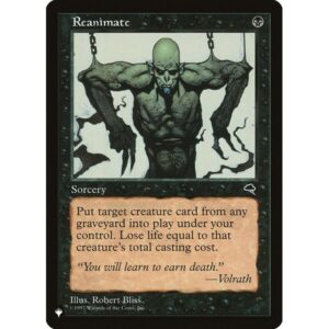 The List - TMP-151 - Reanimate - Uncommon - B - Non-foil