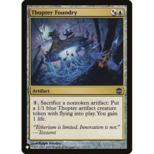 The List - ARB-133 - Thopter Foundry - Uncommon - Multi - Non-foil