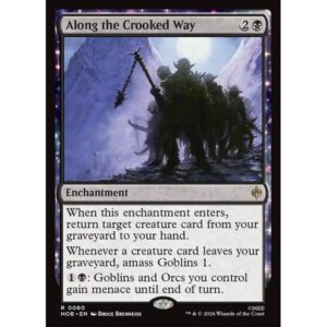 The Hobbit - 60 - Along the Crooked Way - Rare - B - Non-foil (Front)