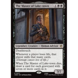 The Hobbit - 77 - The Master of Lake-town - Rare - B - Non-foil (Front)