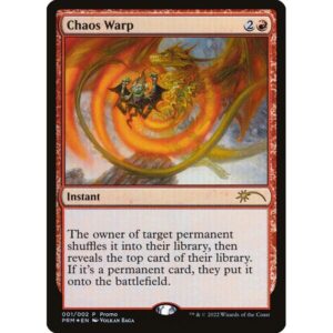 Wizards Play Network 2024 - 7 - Chaos Warp - Rare - R - Foil - Promo