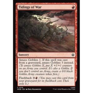 The Hobbit - 115 - Tidings of War - Common - R - Non-foil (Front)