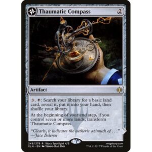 Ixalan - 249 - Thaumatic Compass // Spires of Orazca - Rare - C - Foil