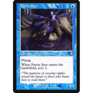 Modern Horizons 1 Timeshifts - 8 - Faerie Seer - Uncommon - U - Foil (Front)