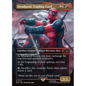Secret Lair Drop - 1753 - Deadpool, Trading Card - Mythic - BR - Non-foil - Promo