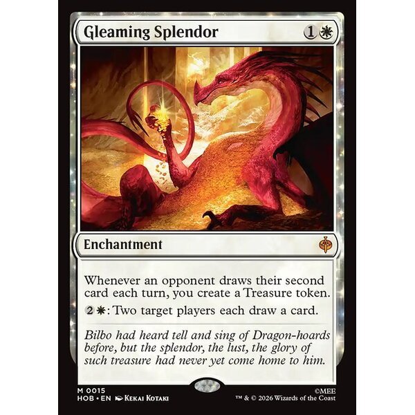 The Hobbit - 15 - Gleaming Splendor - Mythic - W - Non-foil (Front)