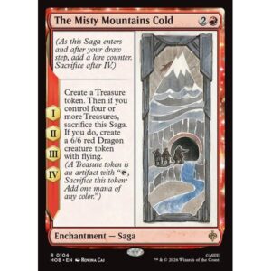 The Hobbit - 104 - The Misty Mountains Cold - Rare - R - Non-foil (Front)