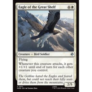 The Hobbit - 11 - Eagle of the Great Shelf - Uncommon - W - Non-foil (Front)