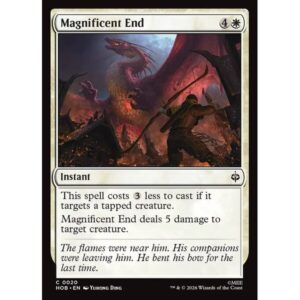 The Hobbit - 20 - Magnificent End - Common - W - Non-foil (Front)