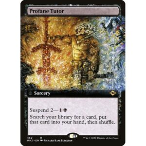 Modern Horizons 2 - 452 - Profane Tutor - Rare - B - Foil