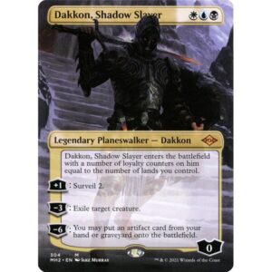Modern Horizons 2 - 304 - Dakkon, Shadow Slayer - Mythic - Multi - Foil