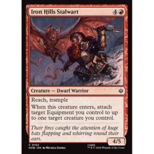 The Hobbit - 102 - Iron Hills Stalwart - Common - R - Non-foil (Front)