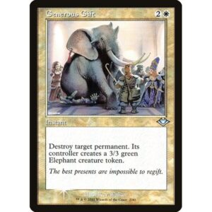 Modern Horizons 1 Timeshifts - 2 - Generous Gift - Uncommon - W - Foil (Front)