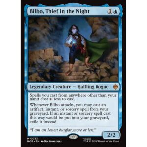 The Hobbit - 33 - Bilbo, Thief in the Night - Mythic - U - Non-foil (Front)