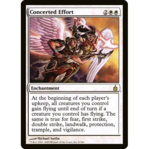 Ravnica: City of Guilds - 8 - Concerted Effort - Rare - W - Non-foil (Front)