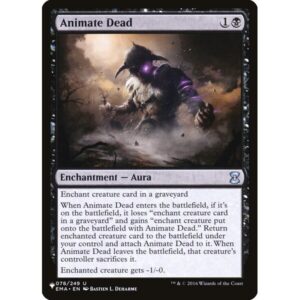 The List - EMA-78 - Animate Dead - Uncommon - B - Non-foil