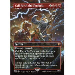 The Hobbit Eternal - 22 - Call Forth the Tempest - Mythic - R - Foil (Front)