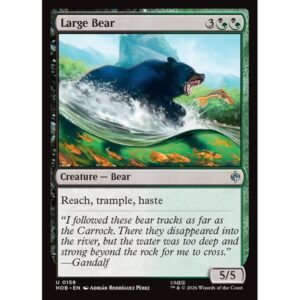 The Hobbit - 159 - Large Bear - Uncommon - BG - Non-foil (Front)