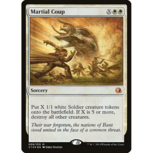 From the Vault: Annihilation - 9 - Martial Coup - Mythic - W - Foil (Front)