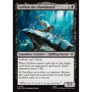 The Hobbit - 72 - Gollum the Abandoned - Uncommon - B - Non-foil (Front)